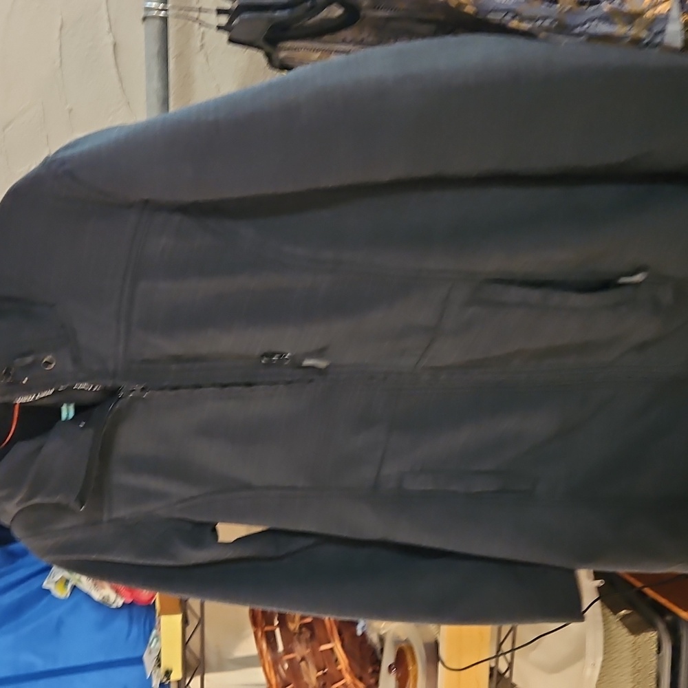 Sale, 3 For $40 Point zero charcoal 3/4 length hooded jacket